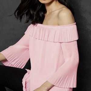 Ted Baker Pink Ruffled Blouse
